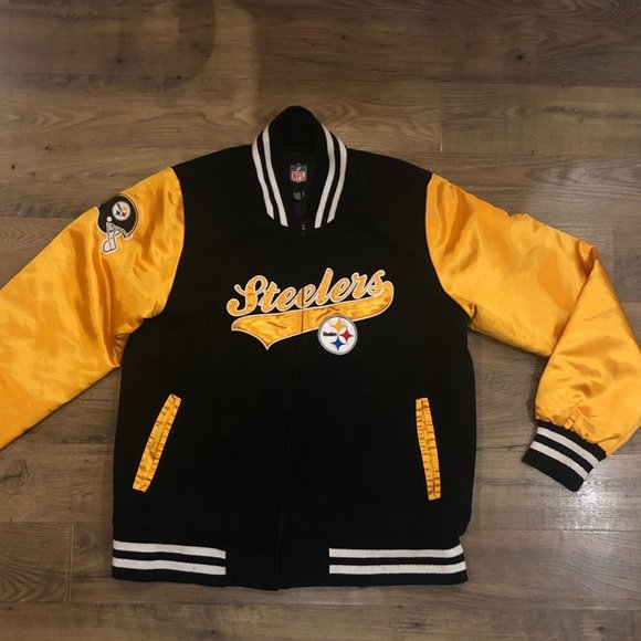 NFL Other - Pittsburg Steelers NFL Varsity Bomber Jacket XL